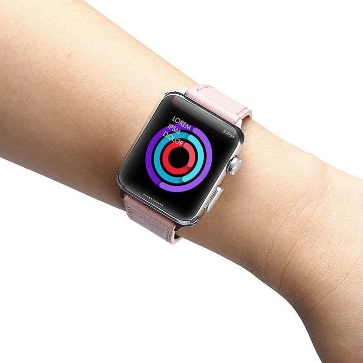 Leather smart watch strap - ZEYTONCART