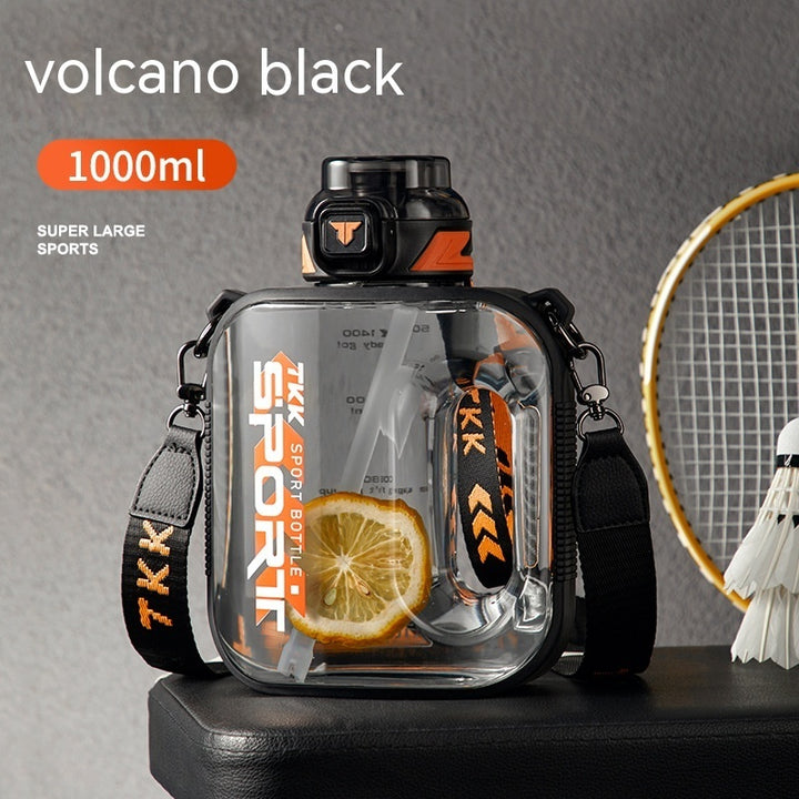 Sports Large Water Bottle Large Capacity Outdoor Portable Barrels High Temperature Resistant - ZEYTONCART