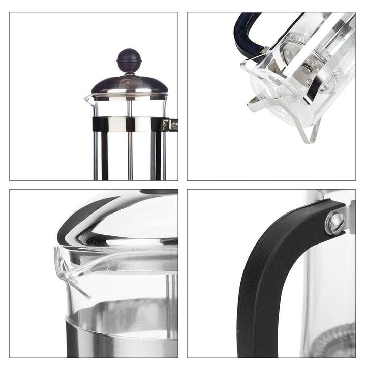 Press Pot Coffee Filter Pot Press Filter Coffee Pot Tea Maker - ZEYTONCART