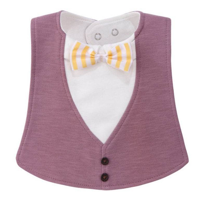 Gentleman Style Bibs Waterproof Baby Bib Novelty Burp Cloths Adjustable Newborn Toddler Infant Accessories - ZEYTONCART