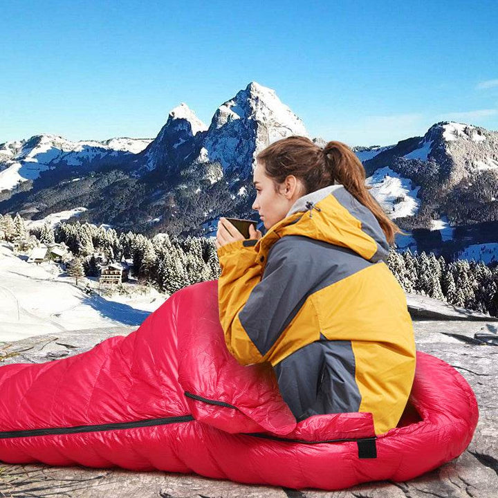 Kamperbox Sleeping Bag Camping Winter Sleeping Bag Ultralight Sleeping Bag Camping Sleeping Ultralight Camping - ZEYTONCART