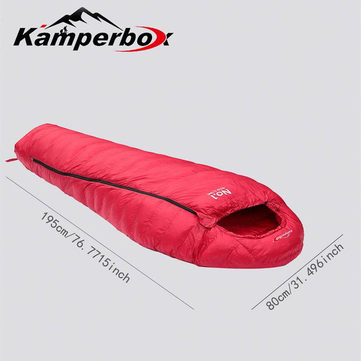 Kamperbox Sleeping Bag Camping Winter Sleeping Bag Ultralight Sleeping Bag Camping Sleeping Ultralight Camping - ZEYTONCART