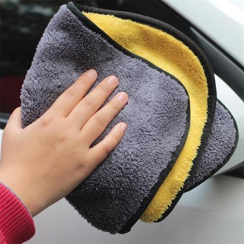Two-color Couble-sided Car Dual-use Cleaning Car Wash Towel - ZEYTONCART