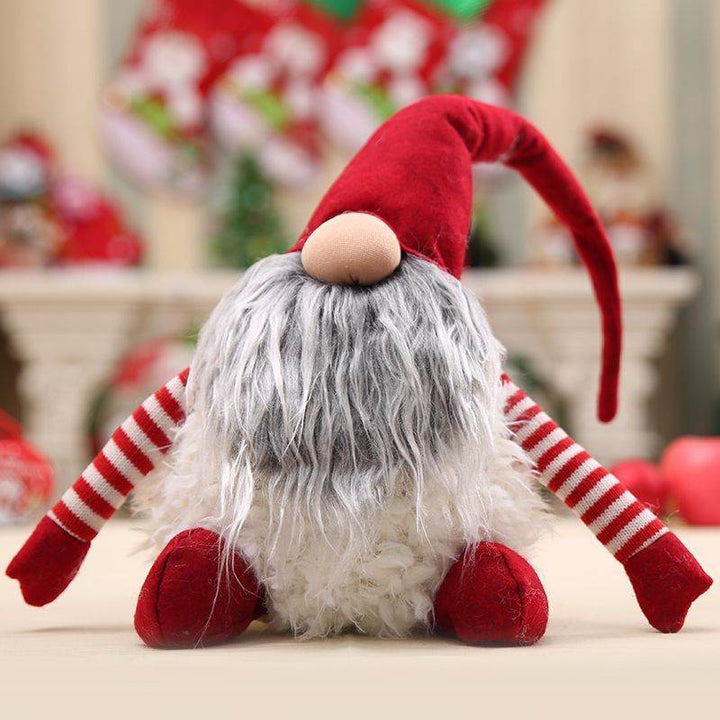 Cartoon christmas decoration doll faceless doll - ZEYTONCART