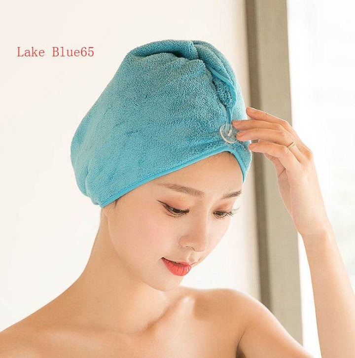 Women's Hair Dryer Cap, Absorbent Dry Hair Towel - ZEYTONCART