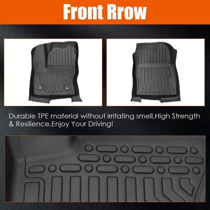 TPE Rubber Car Floor Mats For 13-19 Ford Escape & 13-18 C-Max - ZEYTONCART