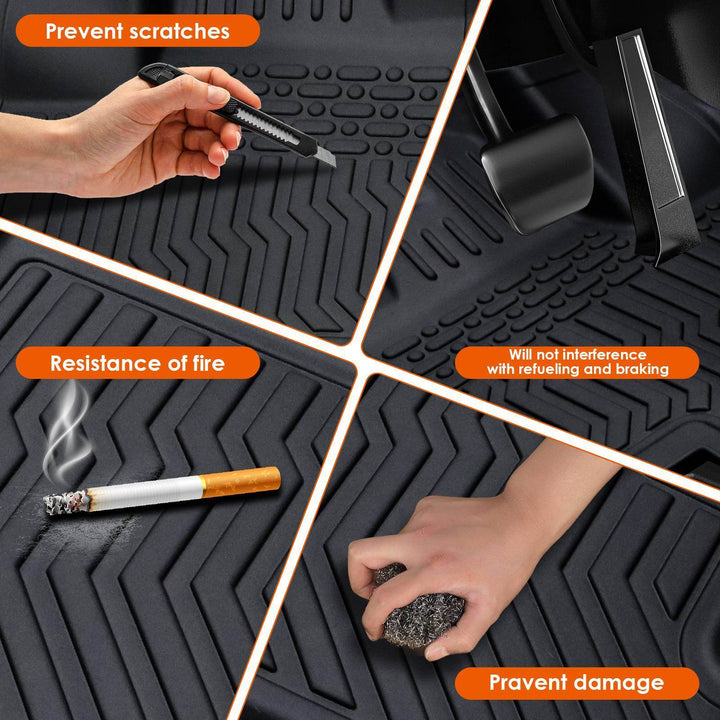 TPE Rubber Car Floor Mats For 13-19 Ford Escape & 13-18 C-Max - ZEYTONCART