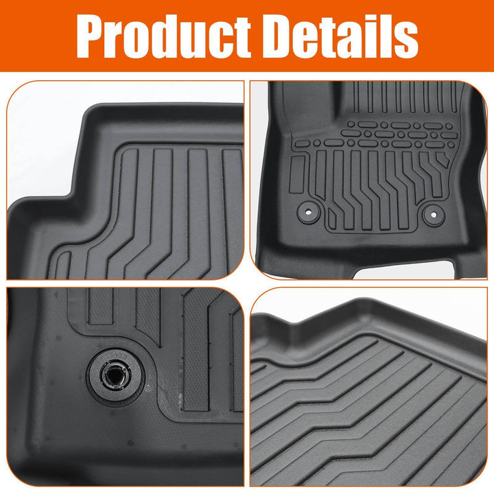 TPE Rubber Car Floor Mats For 13-19 Ford Escape & 13-18 C-Max - ZEYTONCART