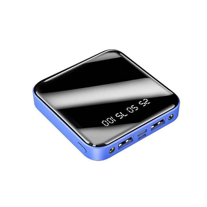 Mini Power Bank 20000 MAh Portable Mirror Digital Display Power Bank - ZEYTONCART