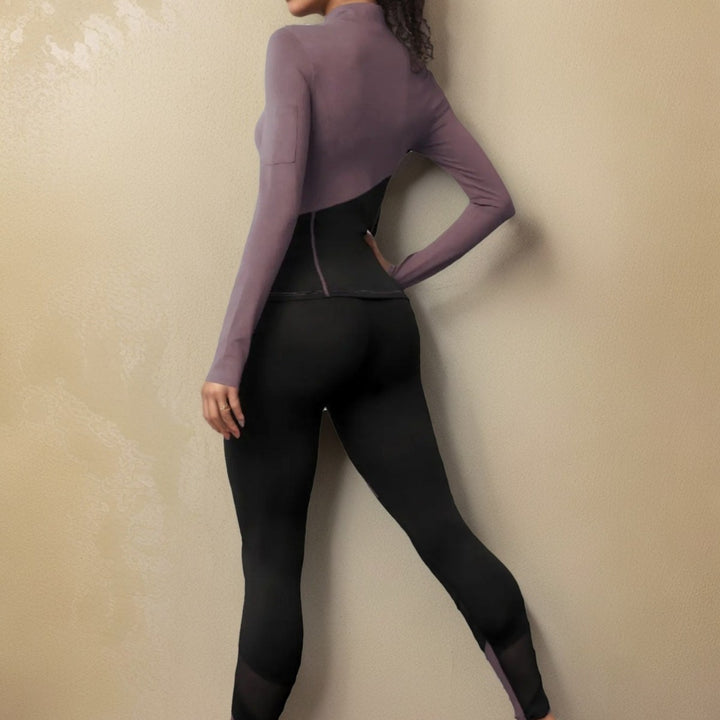 European And American Sports Suit Winter Tight Slimming Long Sleeves - ZEYTONCART