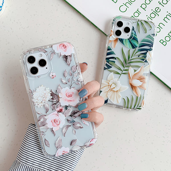 Banana Leaf Watercolor Flowers Are Suitable For Protecting Mobile Phone Cases - ZEYTONCART