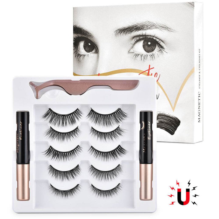 Magnetic false eyelashes - ZEYTONCART