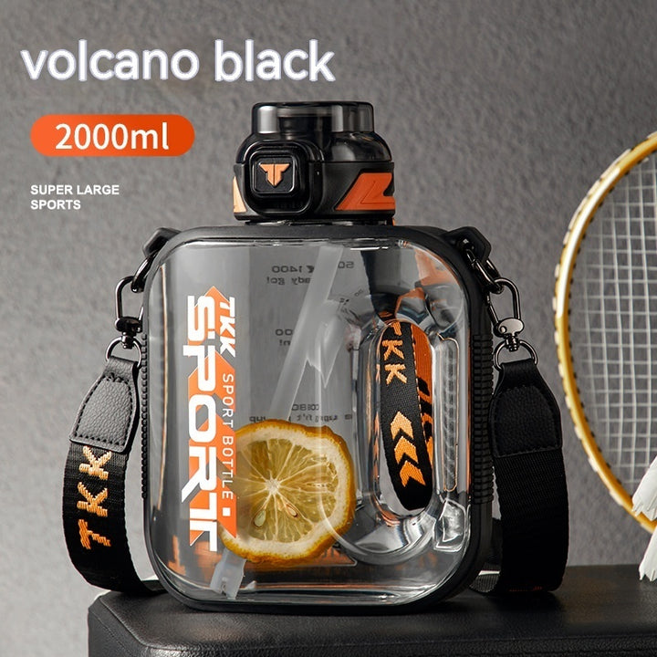 Sports Large Water Bottle Large Capacity Outdoor Portable Barrels High Temperature Resistant - ZEYTONCART