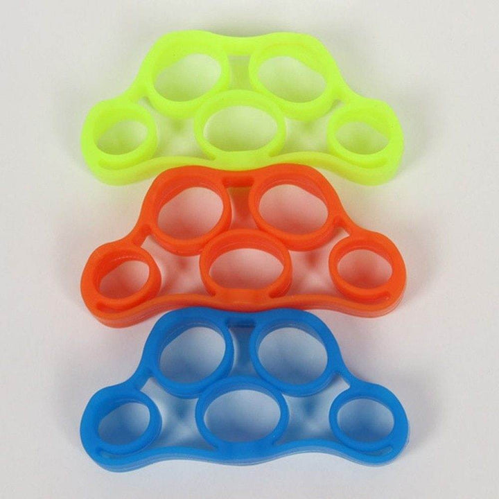 Silicone Finger Trainer Hand Gripper Resistance Bands Fitness - ZEYTONCART