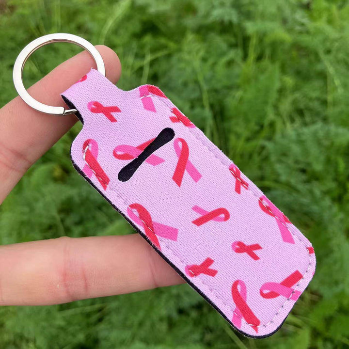Printed Leopard Print SUNFLOWER Snake Pattern Women's Lipstick Pack Sets Of Key Chain Creative Perfume Bag - ZEYTONCART