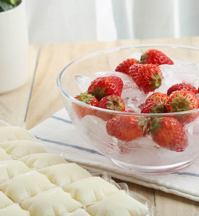 Creative disposable ice pack Self-sealing hygienic ice cubes Frozen ice packs 10 pieces - ZEYTONCART