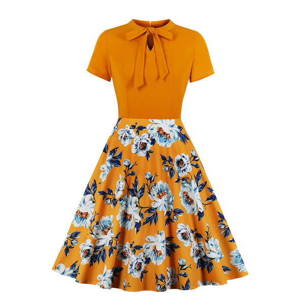 Floral ladies dress - ZEYTONCART