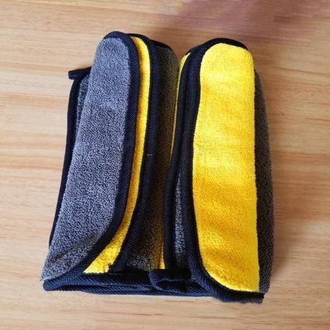 Two-color Couble-sided Car Dual-use Cleaning Car Wash Towel - ZEYTONCART