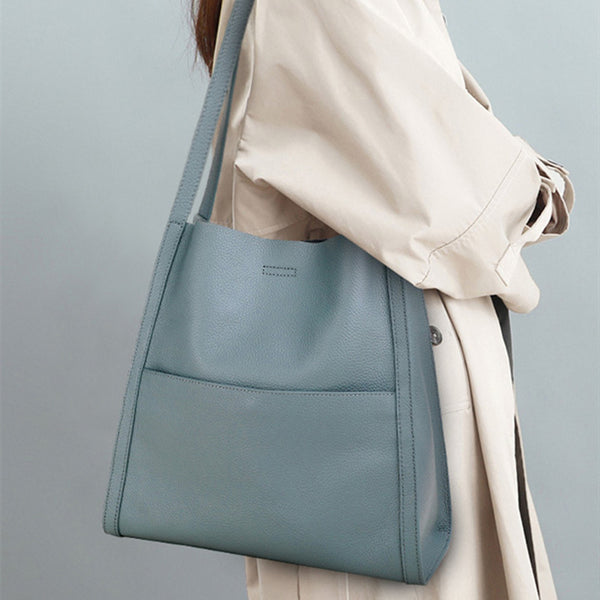 Women's Leather Fashion Handbag Top - ZEYTONCART