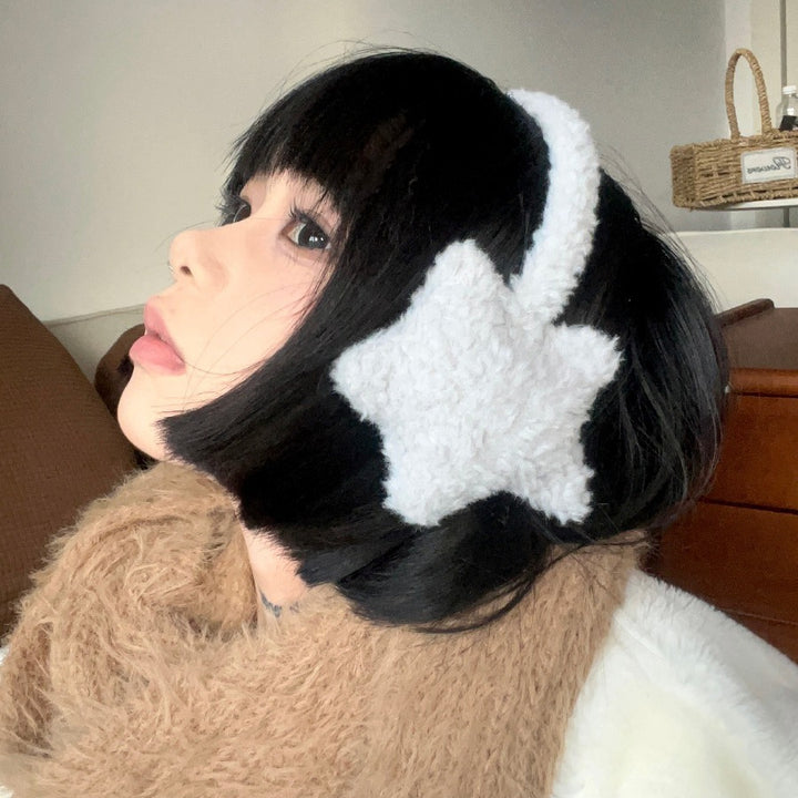 Cute XINGX Winter Student Riding Warm Earmuffs - ZEYTONCART