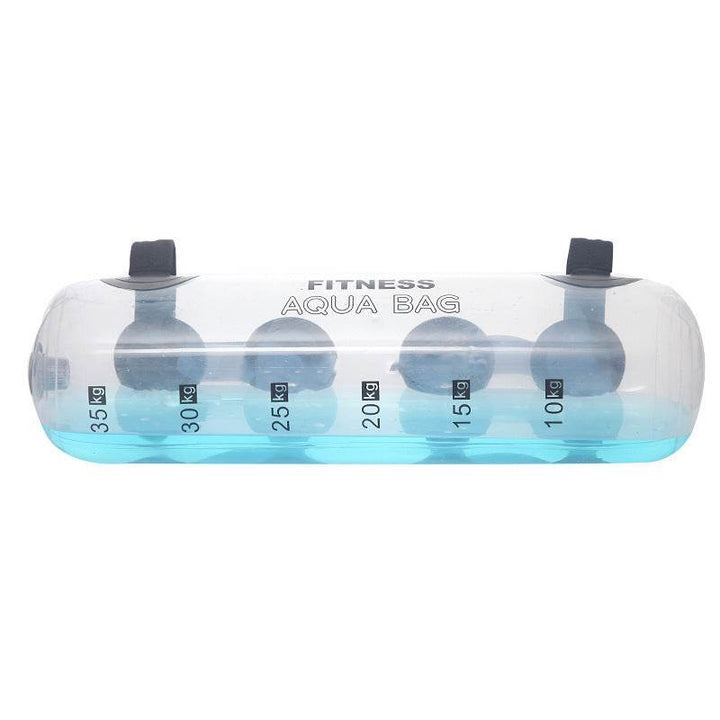 Transparent Cylindrical Weight-bearing Fitness Water Dumbbell Fitness Exercise Training Weightlifting Equipment - ZEYTONCART