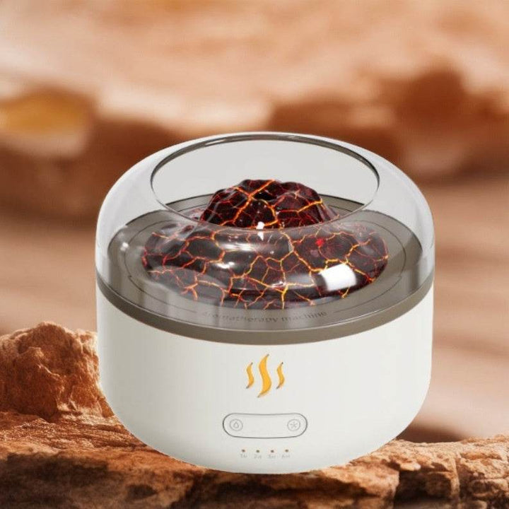 Simulation Flame Aroma Diffuser Colorful Flame Aromatherapy Diffuser - ZEYTONCART