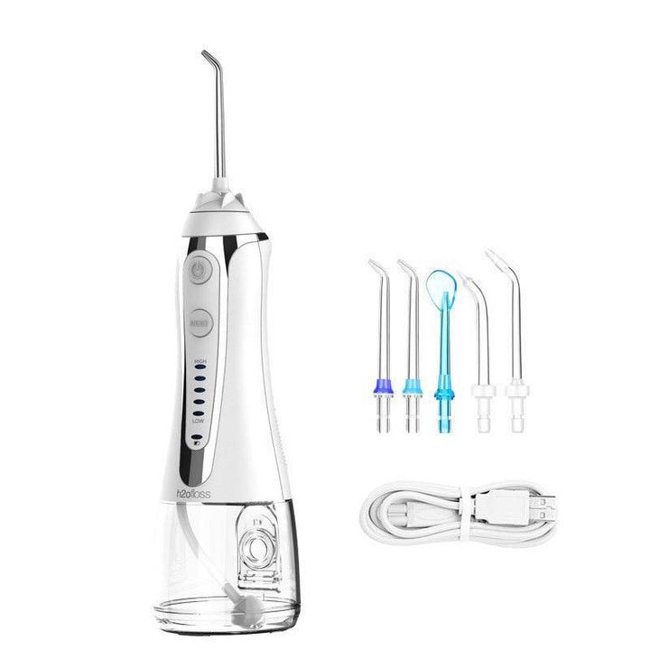 Portable Oral Irrigator 300ml Dental Water Flosser Jet 5 Mod - ZEYTONCART