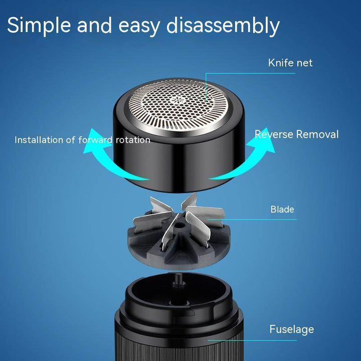 Men's Portable Rechargeable Mini Electric Razor - ZEYTONCART