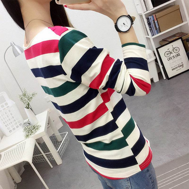 Korean Spring And Autumn Clothing T-shirt For Women - ZEYTONCART