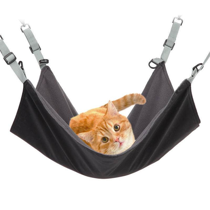 Small Cat And Dog Hanging Hammocks Can Be Used The Four Seasons With Plush And Waterproof Nylon Layer For Hanging Pet Supplies Pet Products - ZEYTONCART