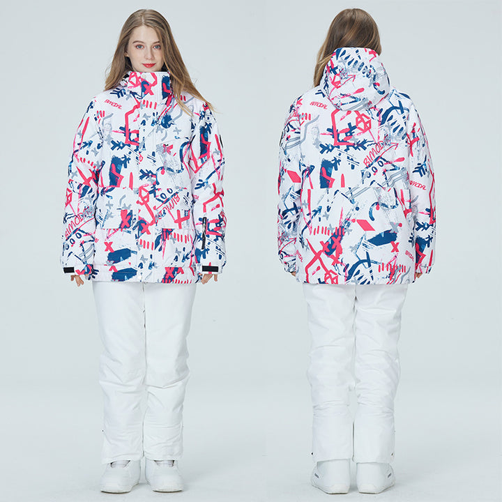 Ski Suit Women's And Men's Suit Winter Windproof And Water-repellent - ZEYTONCART