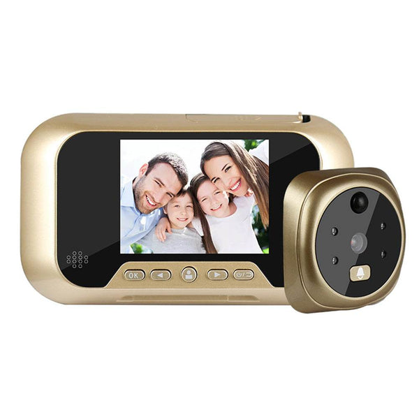 2.8 Inch Infrared Night Vision Camera Video Intelligent Electronic Peephole Visual Peephole Doorbell - ZEYTONCART