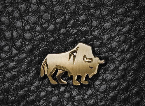 American Bison Wallet Mens Long Leather - ZEYTONCART