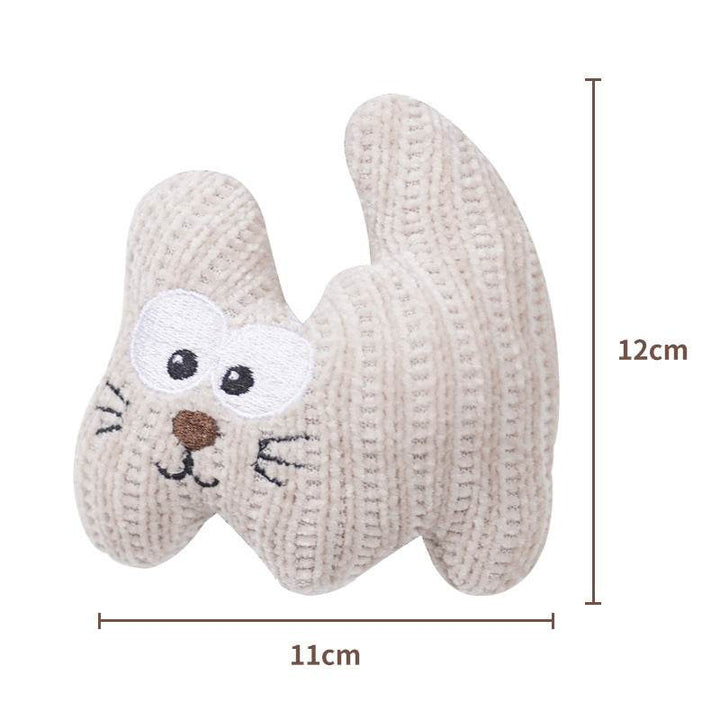 Catnip Toy For Cats Kittens Plush Rope Cat Chew Toy With Bell Bite Resistant Catnip Toys Cat Teething Toy - ZEYTONCART