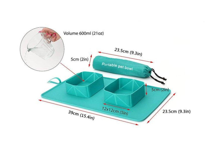 Dogs Puppy Bowls  Silicone Bowls - ZEYTONCART