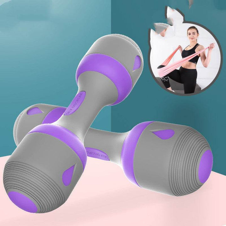 Dumbbell Ladies Adjustable Weight Fitness Home Fitness Equipment Thin Arms Girls - ZEYTONCART