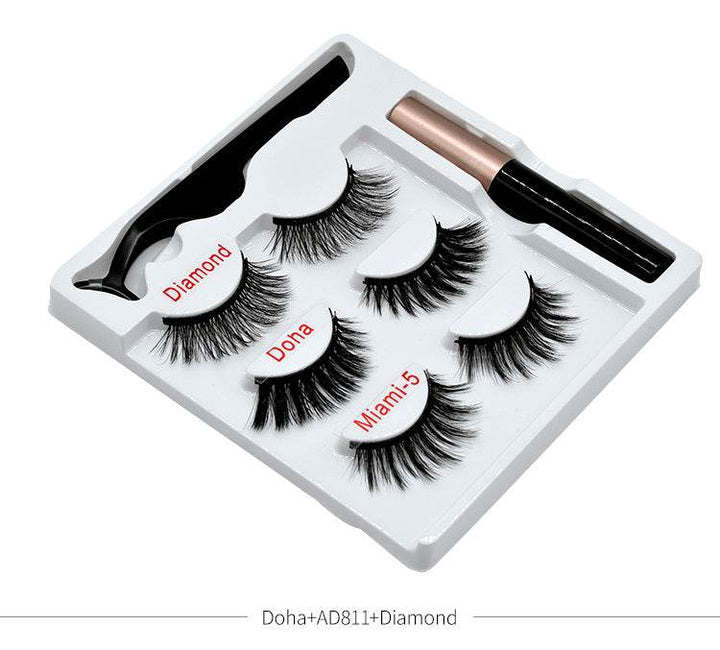 Magnetic false eyelashes - ZEYTONCART