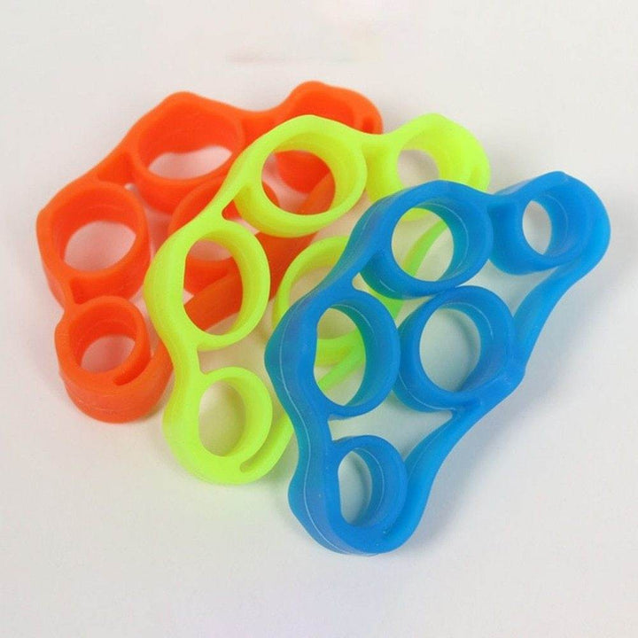 Silicone Finger Trainer Hand Gripper Resistance Bands Fitness - ZEYTONCART