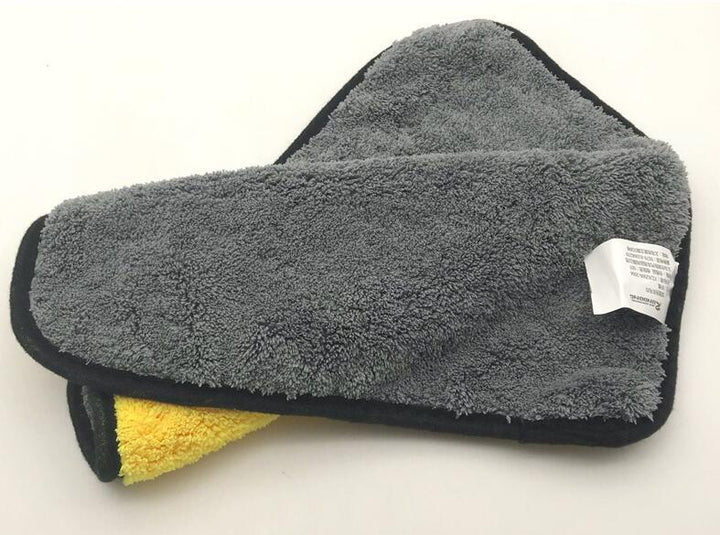 Two-color Couble-sided Car Dual-use Cleaning Car Wash Towel - ZEYTONCART