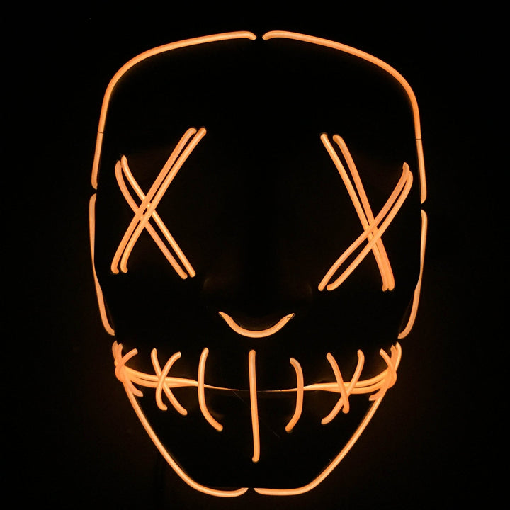 Halloween Led Glowing Full Face Mask - ZEYTONCART