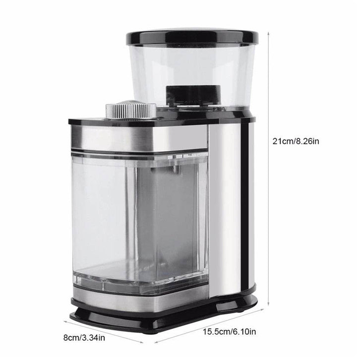 Stainless steel electric coffee grinder - ZEYTONCART
