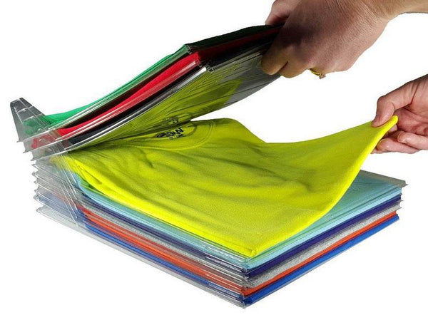 For Ezstax Fast Clothes Fold Board Organization System Travel Closet Drawer Stack - ZEYTONCART