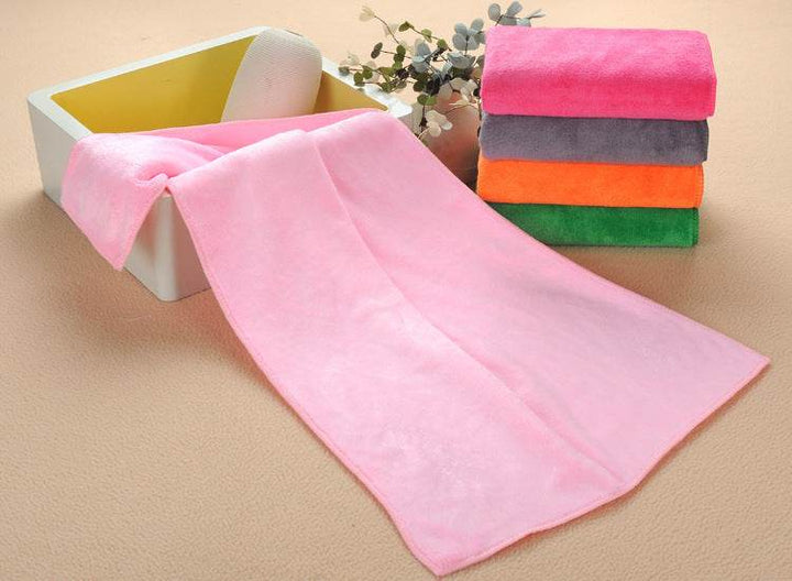 Microfiber Barber Shop Special Dry Hair Towel For Beauty Salon - ZEYTONCART