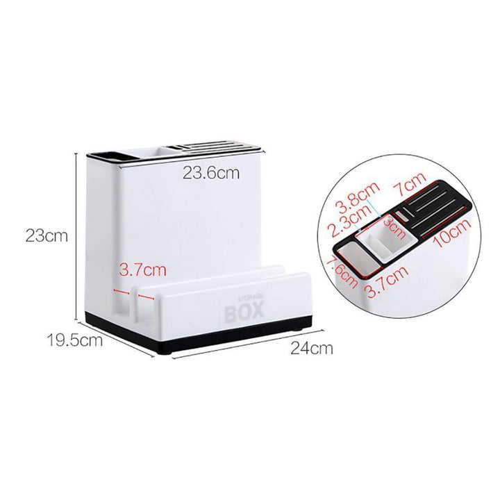 Tableware Storage Holders Kitchen Knife Plastic Storages Racks For Kitchen Convenience Cabinet Kitchen Gadgets - ZEYTONCART