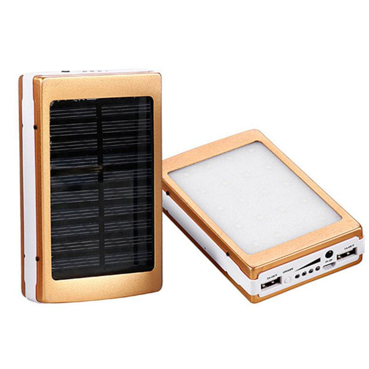 Aluminum alloy camping lamp solar power bank material - ZEYTONCART