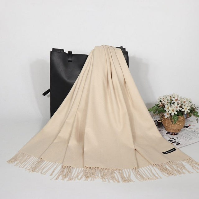 Winter Cashmere Women Scarf Female Luxury Brand Scarves Lady - ZEYTONCART
