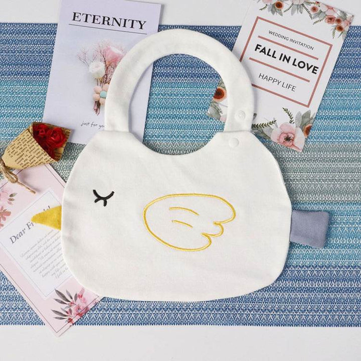 Infant Baby Bib Cartoon Animal Fox Cat Lion Baby Girl Boy Saliva Towel Soft Cotton Newborn Bibs Burp Cloths Unisex Baby Stuff - ZEYTONCART