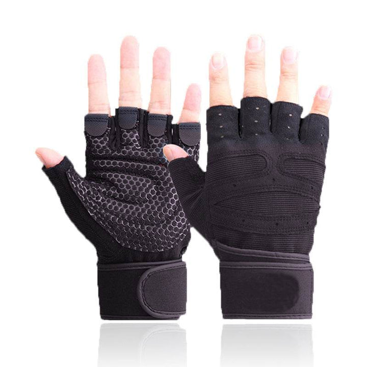 Sports fitness microfiber gloves - ZEYTONCART