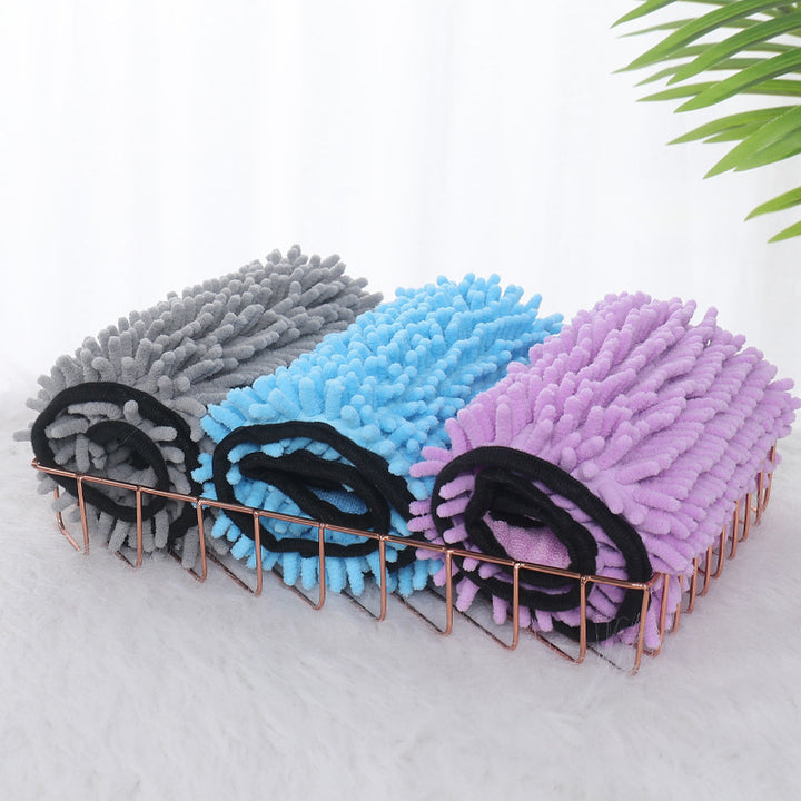 Dogs Cats Towels Super Absorbent Dog Bathrobe Microfiber Bath Towels Quick-Drying Cat Bath Towel For Pets Towel Dog Towels Pet Products - ZEYTONCART