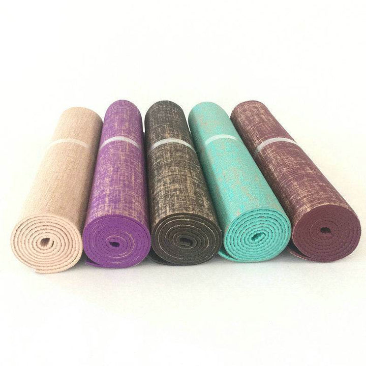 Sackcloth yoga mat - ZEYTONCART